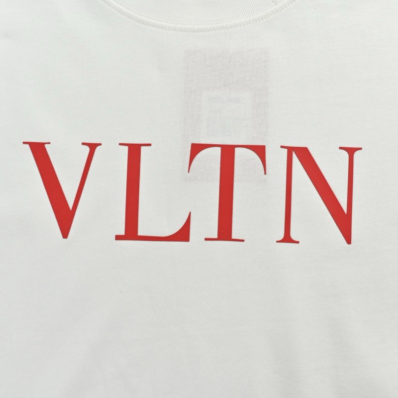 Valentino VTLV Red Logo White T-Shirt view