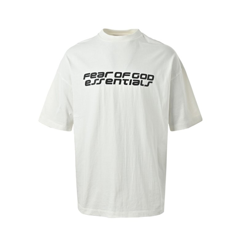 Fear of God Essentials White Logo T-Shirt view