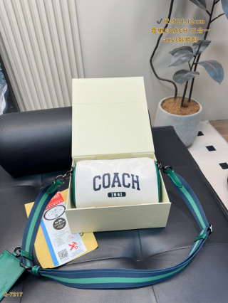 Coach Axel Crossbody Bag Glacier White & Teal view 7