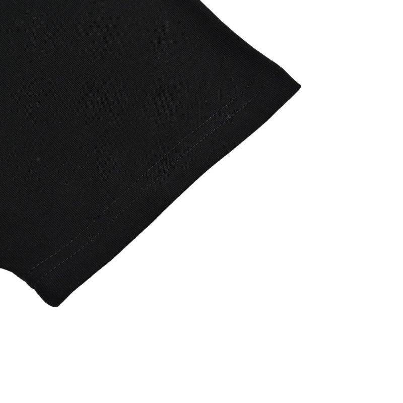 Black Graphic Print Short Sleeve T-Shirt view