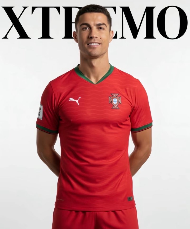 Puma Portugal Football Jersey Red