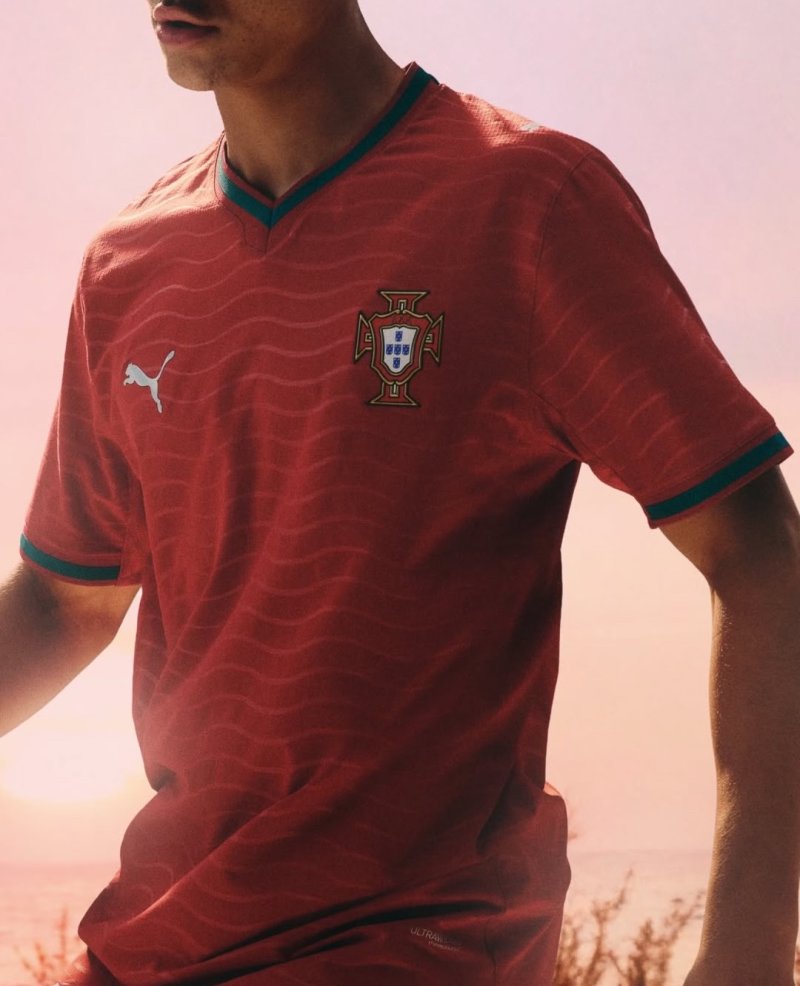 Puma Portugal Football Jersey Red view