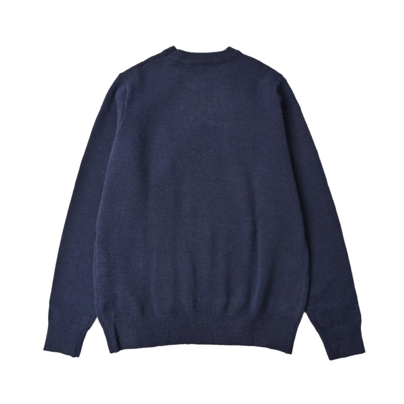 Gucci Navy Logo Crewneck Sweatshirt view