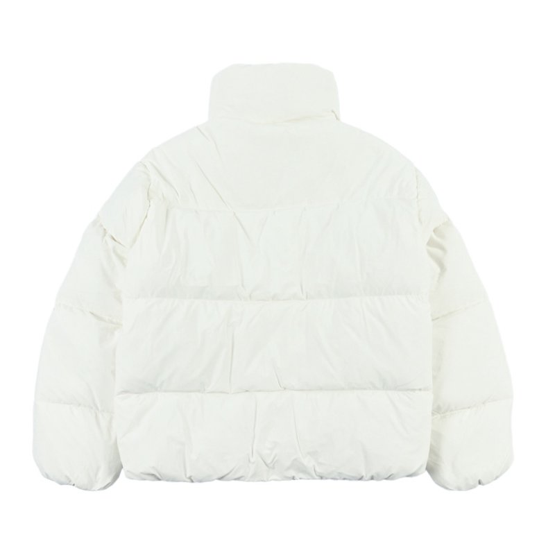 Oversized Puffer Down Jacket - Off White view