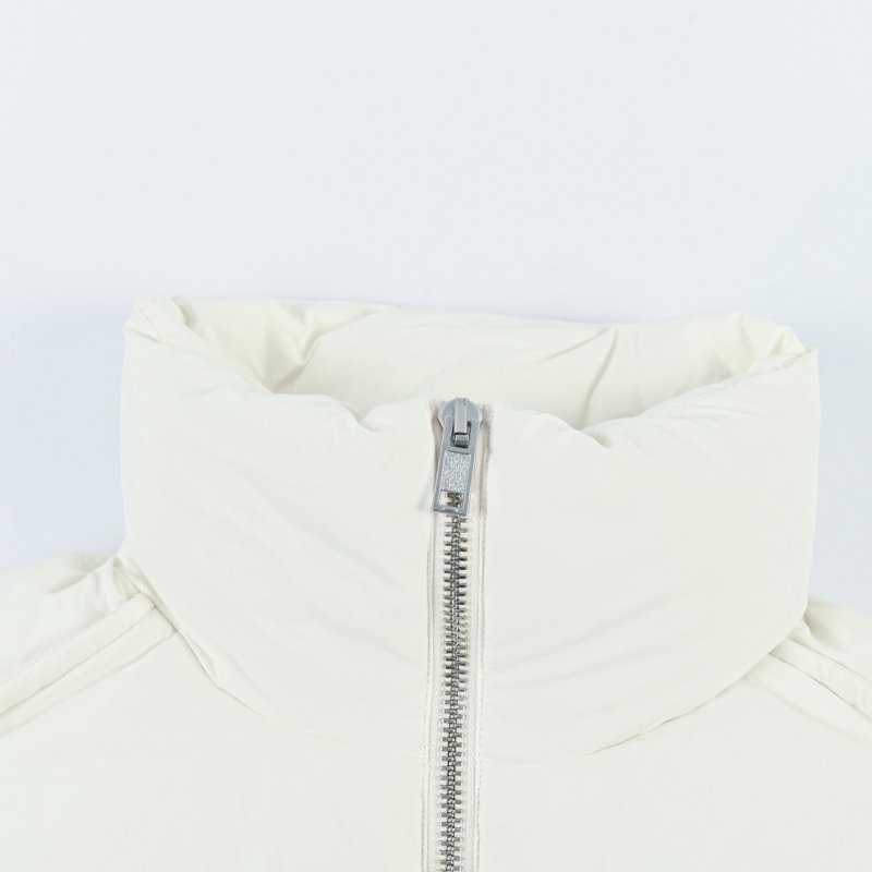 Oversized Puffer Down Jacket - Off White view