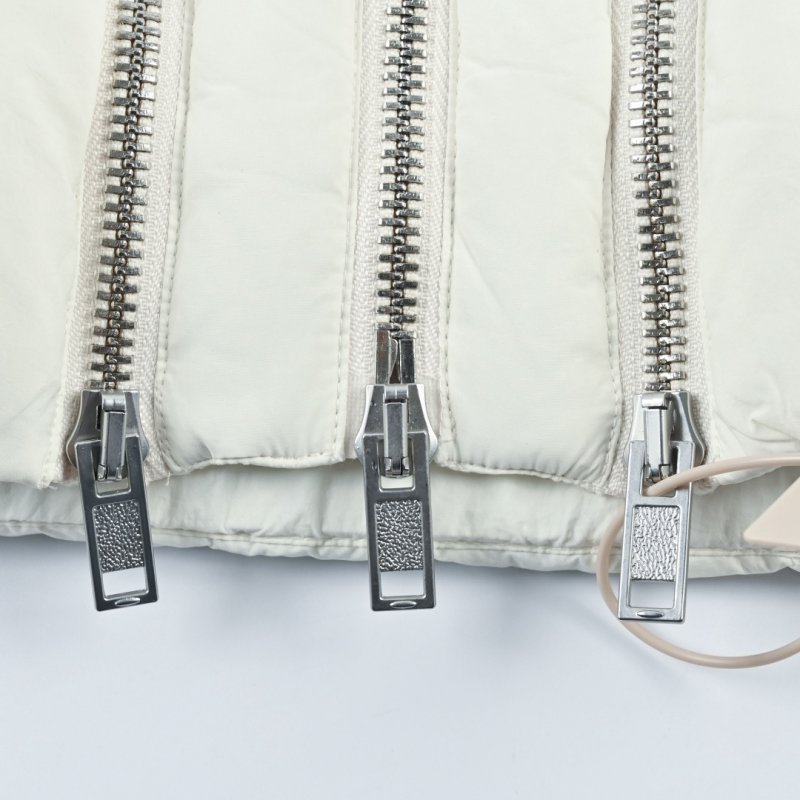 Oversized Puffer Down Jacket - Off White view