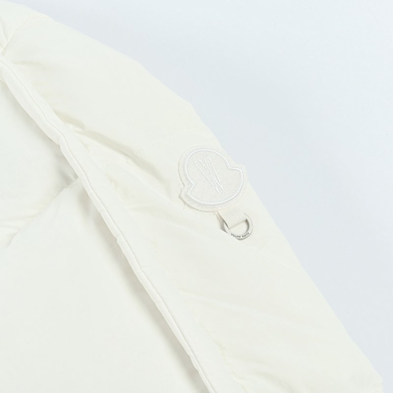 Oversized Puffer Down Jacket - Off White view
