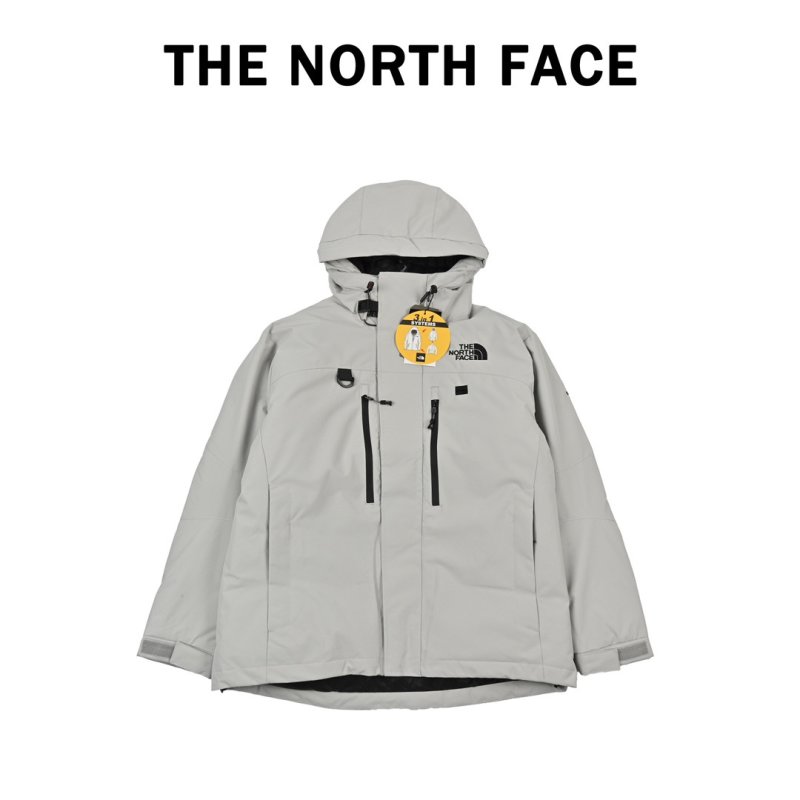 The North Face White Down Puffer Jacket view