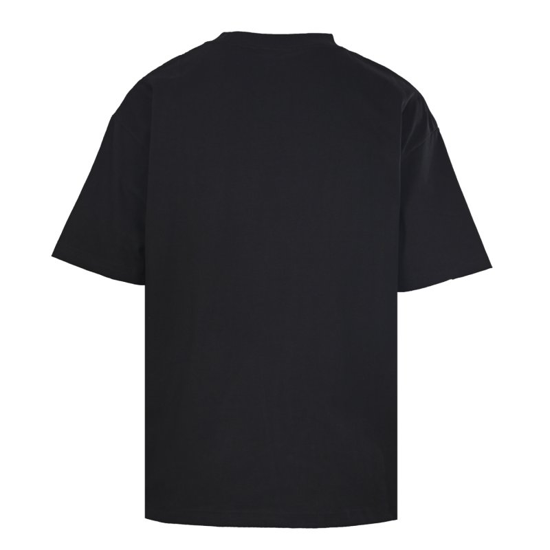 Burberry Side-Stripe Cotton T-Shirt - Black view