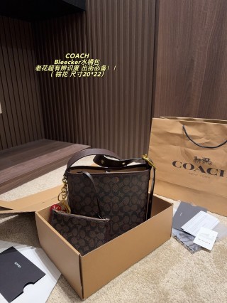 Coach Bleecker Bucket Bag Olive view 2