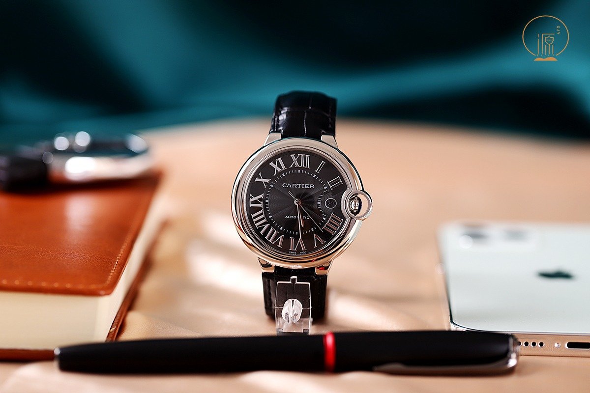 Cartier Ballon Bleu Automatic Black Dial Watch