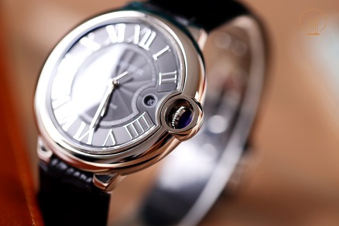 Cartier Ballon Bleu Automatic Black Dial Watch view 2