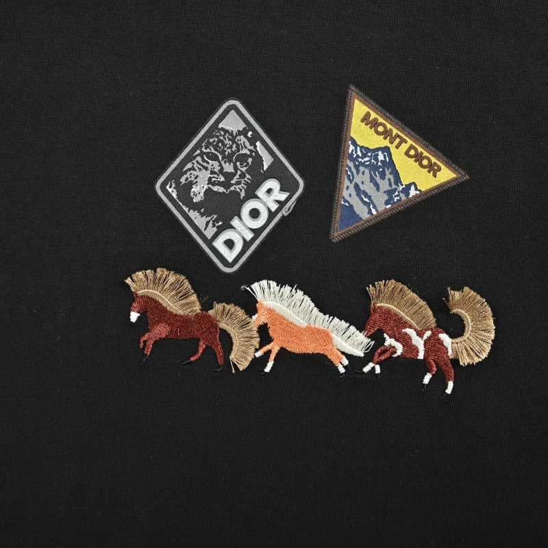 Black Graphic Print Short Sleeve T-Shirt view