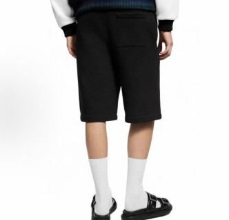 Essentials Black Logo Shorts view 2