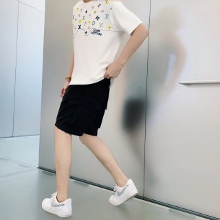 Louis Vuitton Monogram White Short Sleeve T-Shirt view 6