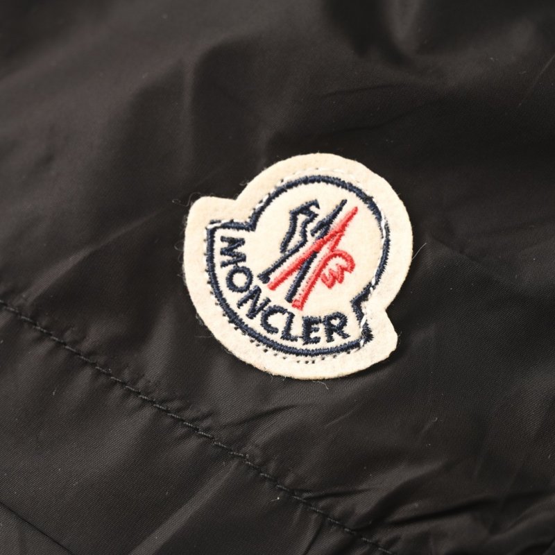 Moncler Black Nylon Drawstring Shorts view