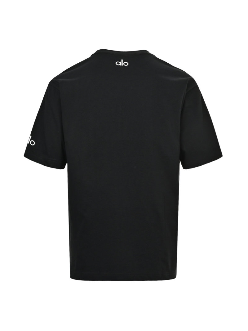 Alo Black Logo T-Shirt view