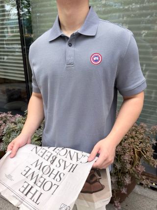 Canada Goose Lavender Polo Shirt