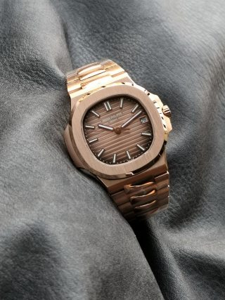 Patek Philippe Nautilus 5711 Rose Gold Brown Dial 40mm view 6