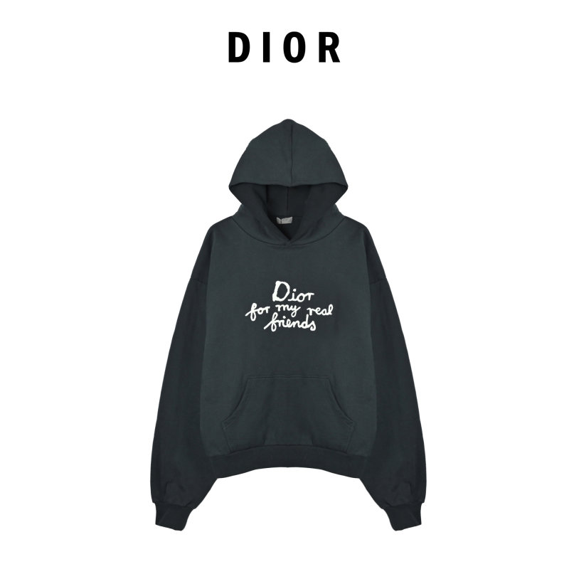 Dior Black 'For My Real Friends' Hoodie view