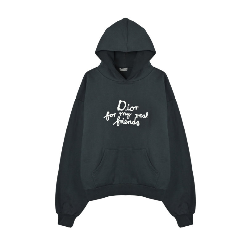 Dior Black 'For My Real Friends' Hoodie view