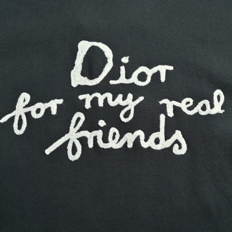 Dior Black 'For My Real Friends' Hoodie view
