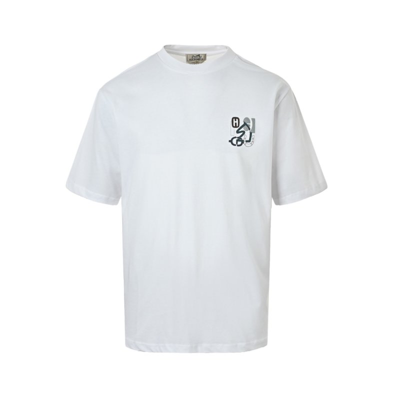 White Graphic Short Sleeve T-Shirt view