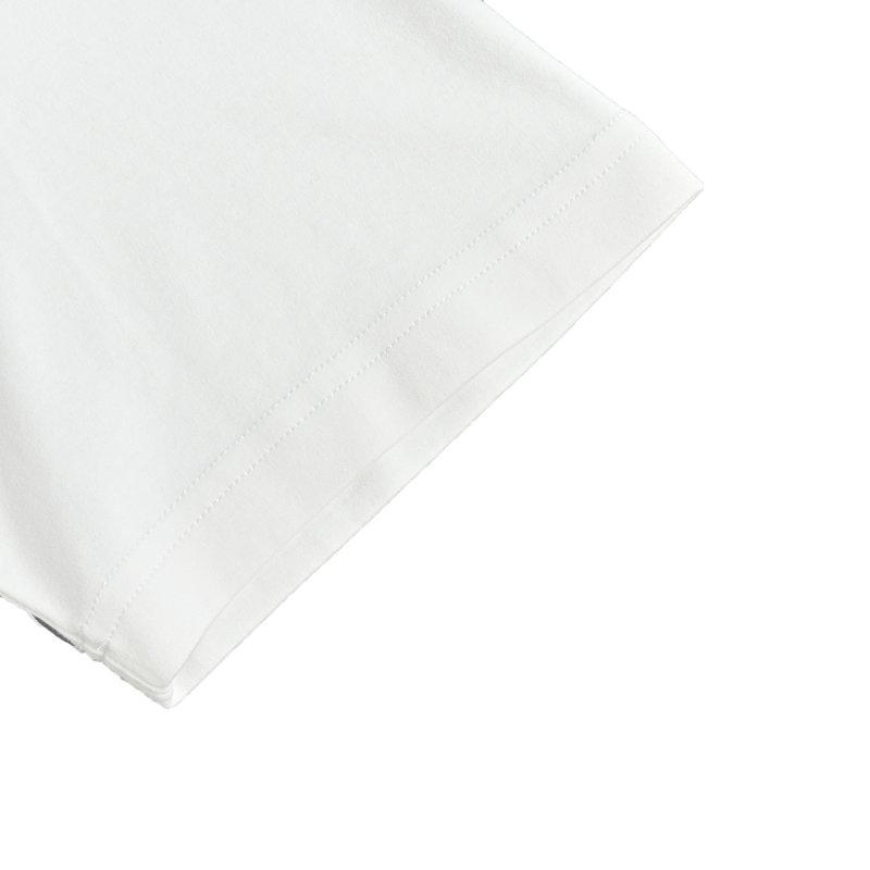 White Graphic Short Sleeve T-Shirt view