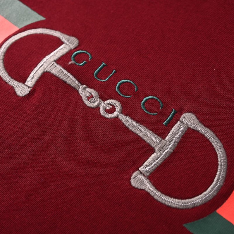 Gucci Horsebit Stripe Red T-Shirt view