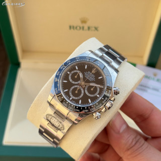 Rolex Daytona Chronograph Steel Black Dial view 4