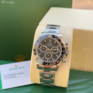 Rolex Daytona Chronograph Steel Black Dial view 5