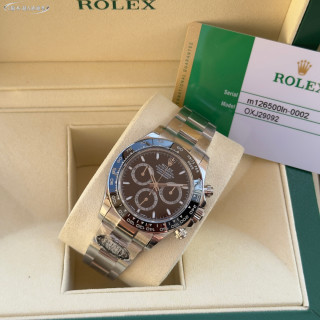 Rolex Daytona Chronograph Steel Black Dial view 6