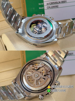 Rolex Daytona Chronograph Steel Black Dial view 8