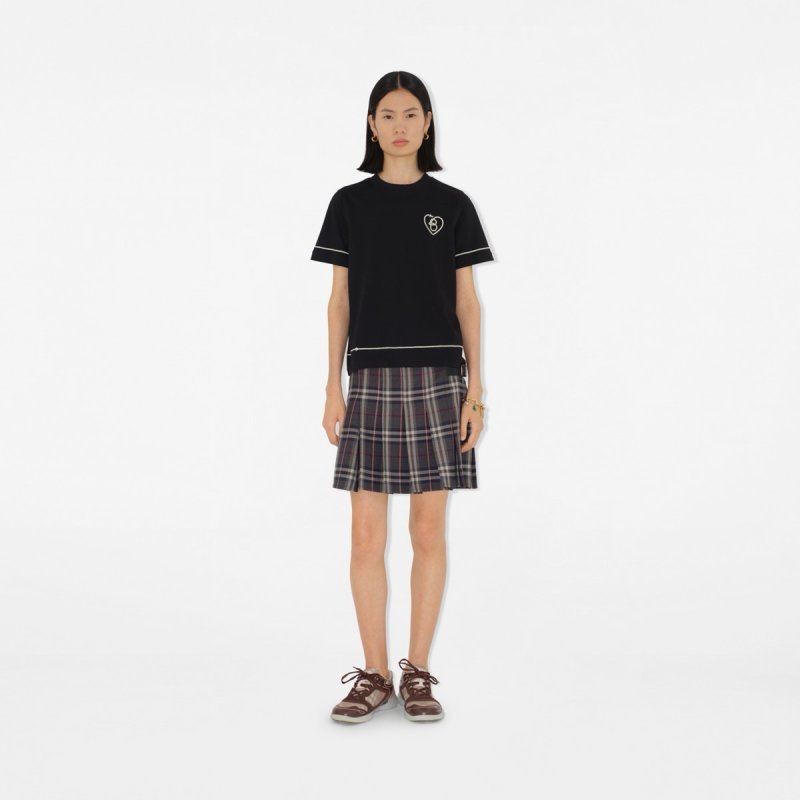 Black Heart Logo Short Sleeve T-Shirt view