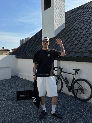 Black Heart Logo Short Sleeve T-Shirt view 8