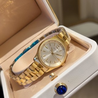 Gucci G-Timeless Gold Dial Watch 38mm view 2