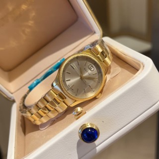 Gucci G-Timeless Gold Dial Watch 38mm view 4