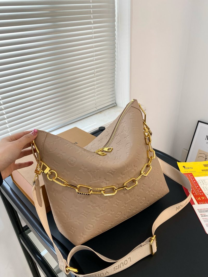 Louis Vuitton Sully Hobo Beige Monogram Shoulder Bag view