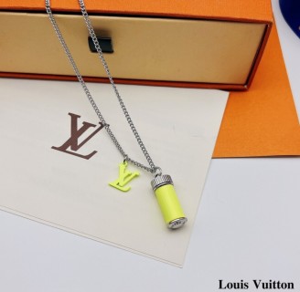 Louis Vuitton Fluo Perfume Bottle Pendant Necklace - Grass Green