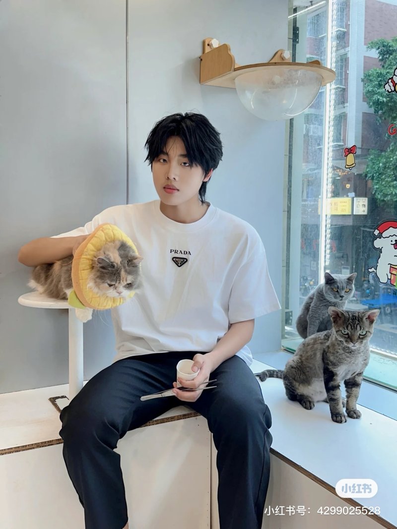 Prada White Logo T-Shirt