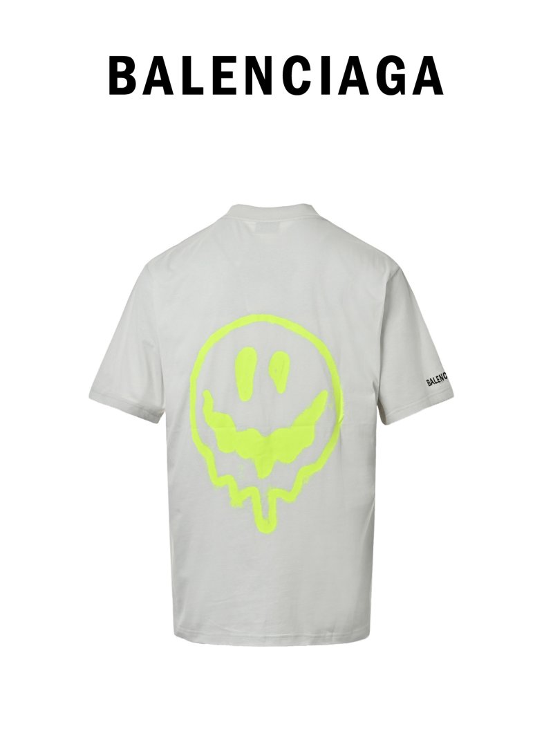 Neon Green Octopus Graphic Short Sleeve T-Shirt White view