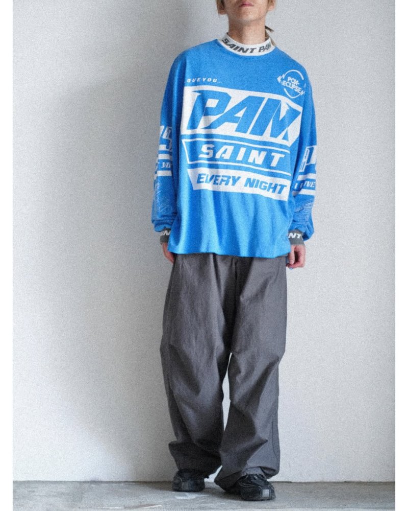 Saint Morta PAM Blue Graphic Long-Sleeve T-Shirt view