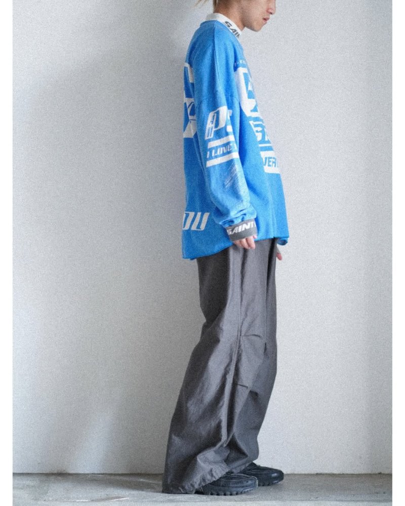 Saint Morta PAM Blue Graphic Long-Sleeve T-Shirt view