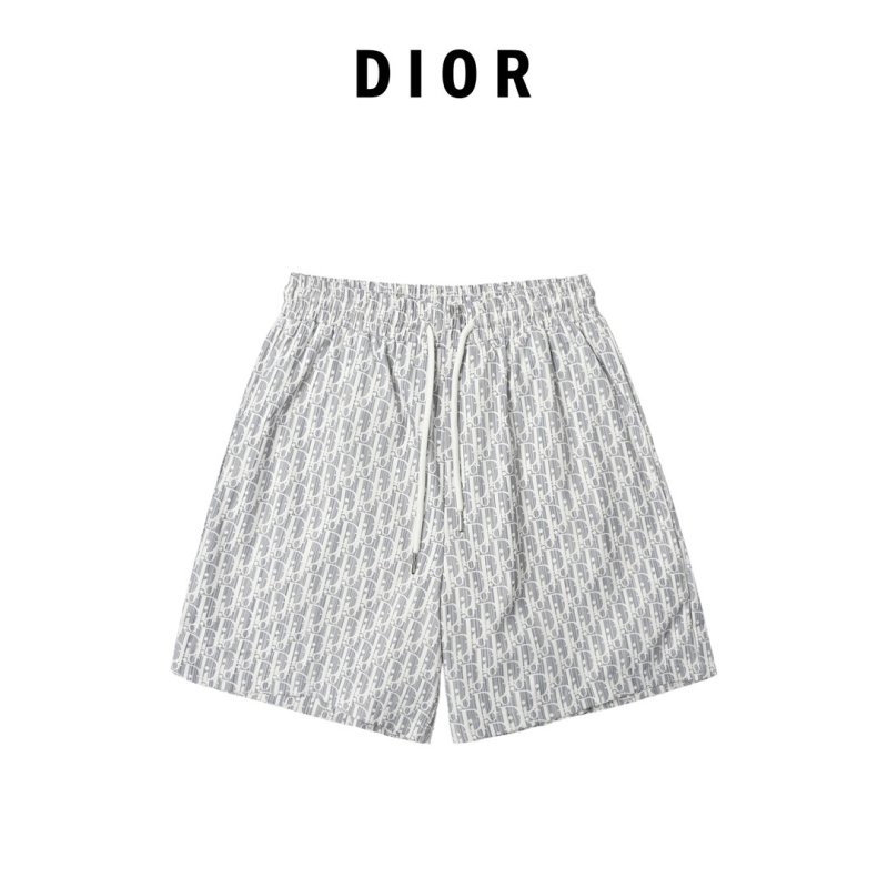 Premium Textured Linen Blend Shorts - Grey view