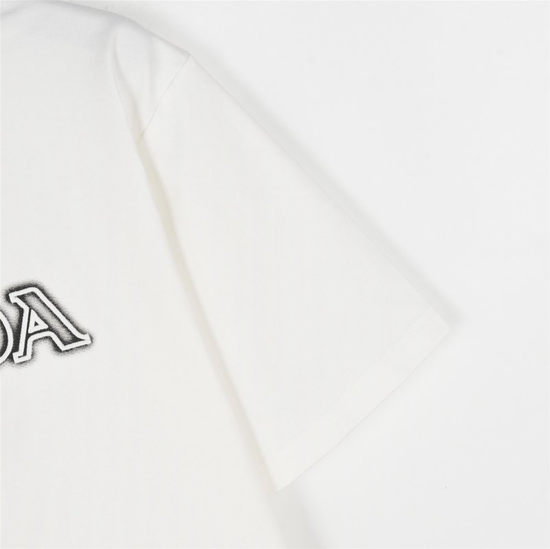 Prada Milano White Oversized T-Shirt view
