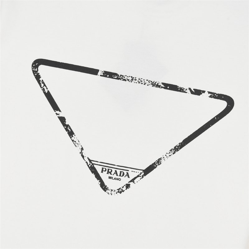 Prada Milano White Oversized T-Shirt view