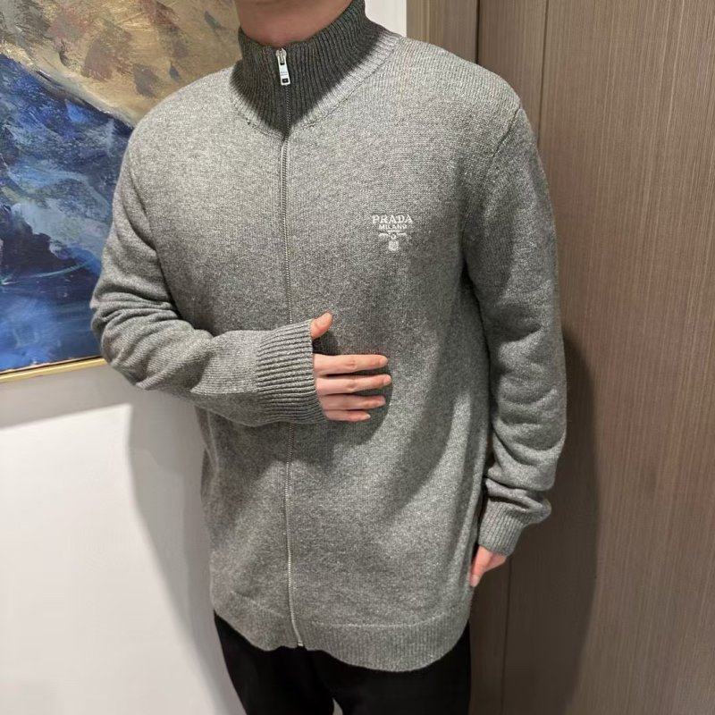 The North Face Grey Zip Cardigan Sweater view