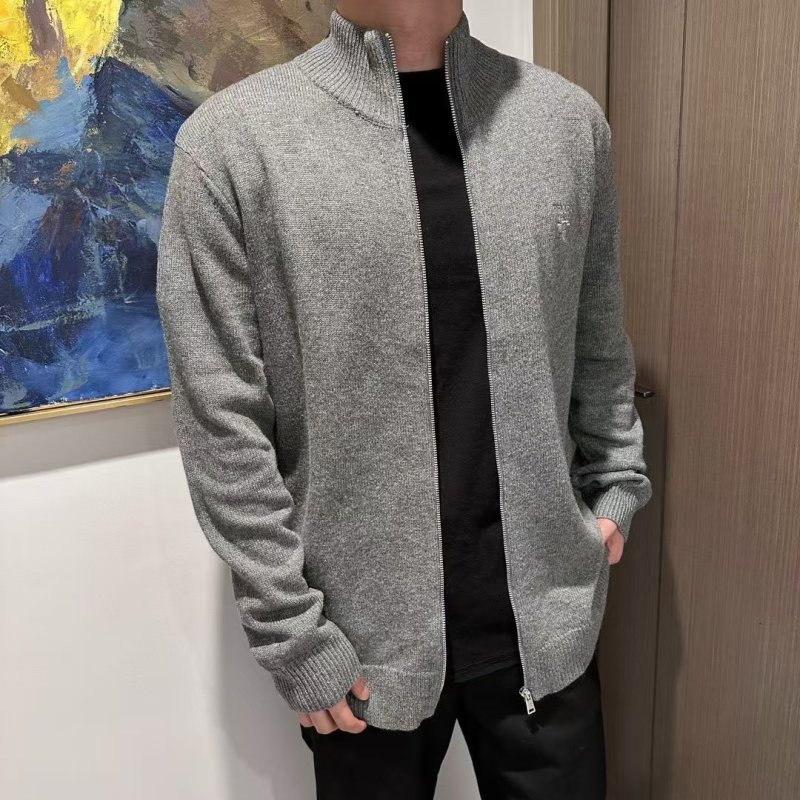 The North Face Grey Zip Cardigan Sweater view