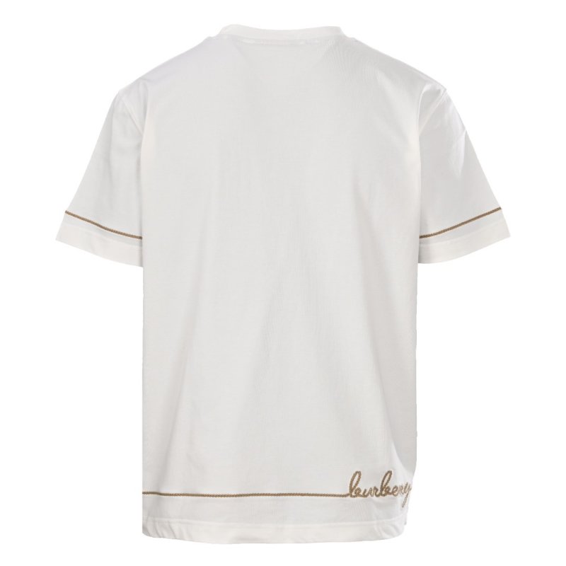 Burberry Heart Logo White T-Shirt view