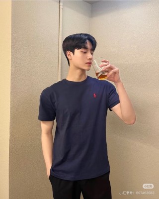 Polo Ralph Lauren Navy Small Pony T-Shirt view 2